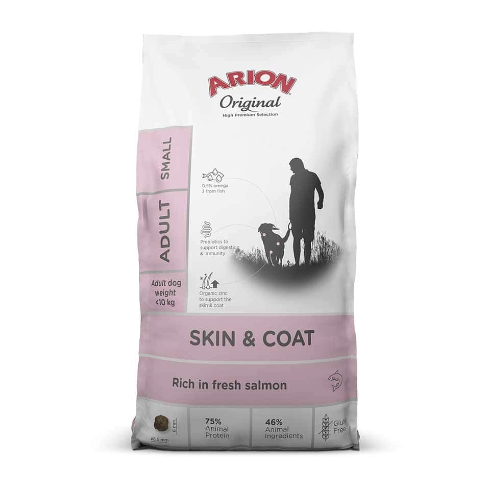 Arion Original Skin & Coat łosoś adult małe rasy 7 kg