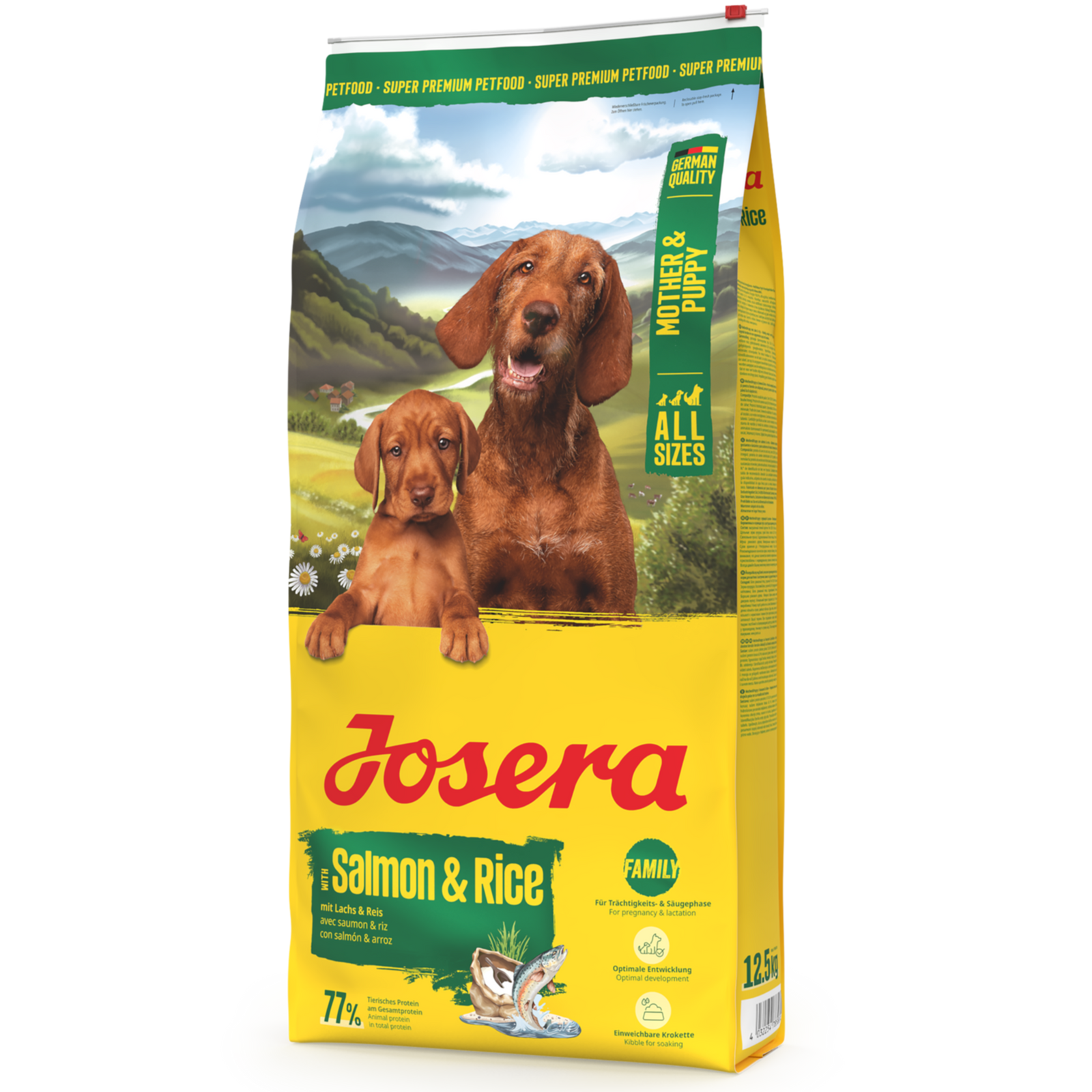 Josera Mother & Puppy łosoś puppy 12,5 kg