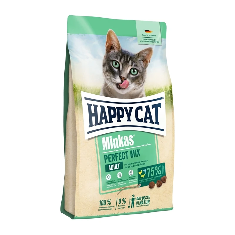 Happy Cat Minkas mix smaków adult 4 kg