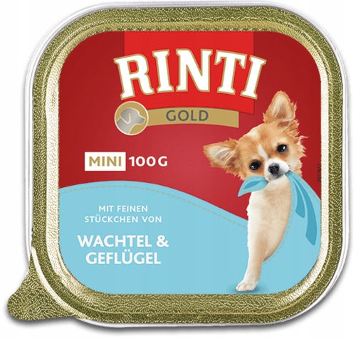 Rinti Gold drób, przepiórka małe rasy 100 g