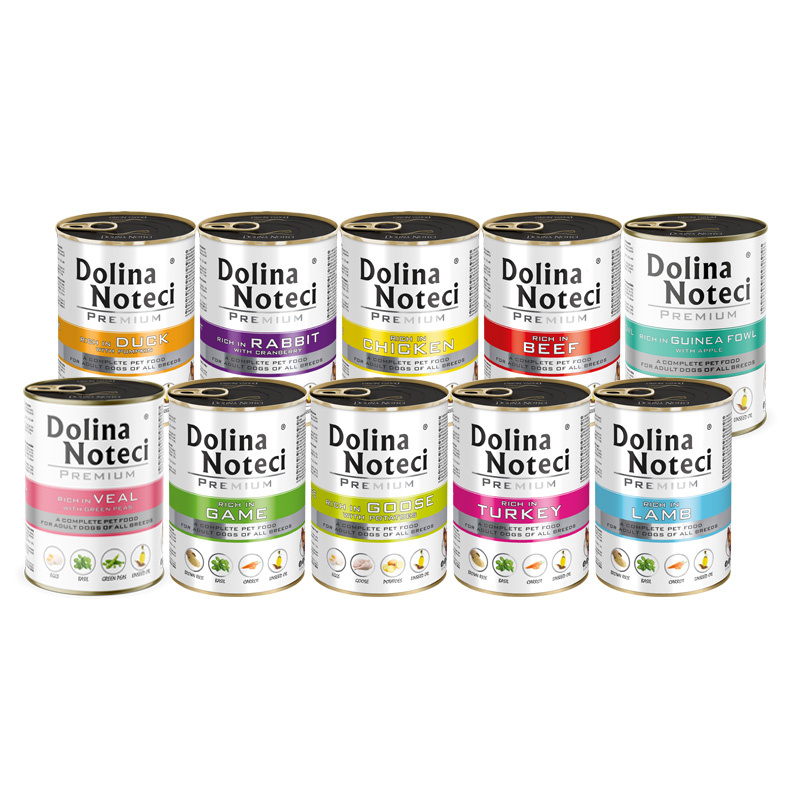 Dolina Noteci Premium mix smaków bez ryb adult 400 g × 10