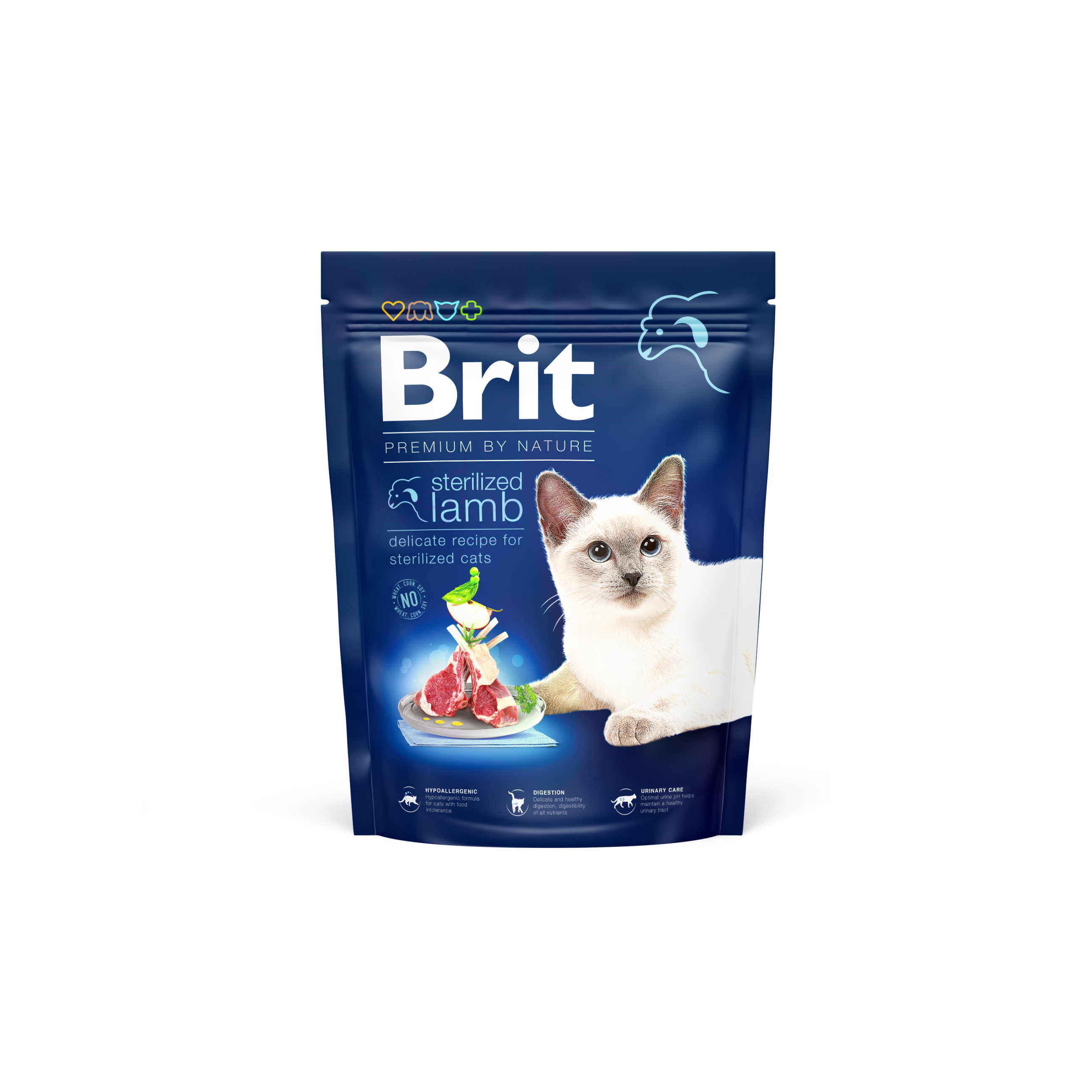 Brit Premium Cat Sterilised indyk, jagnięcina adult 300 g
