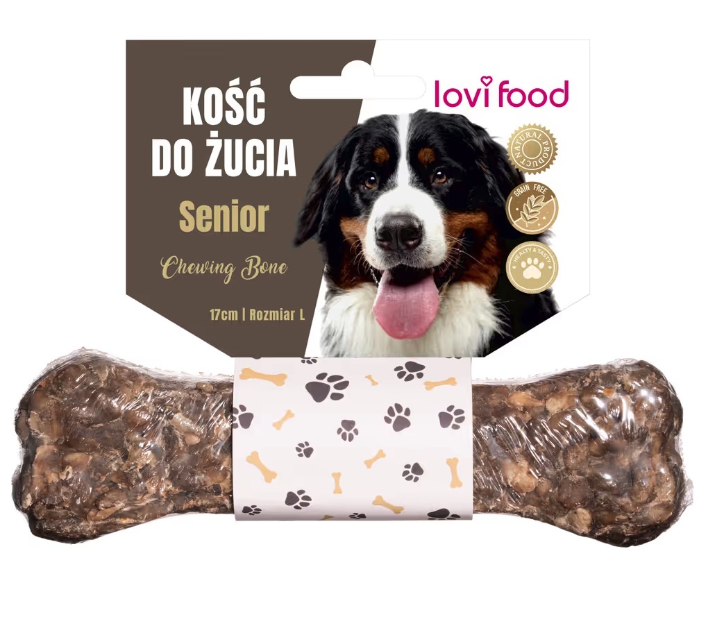 John Dog wołowina, łosoś senior duże rasy 115 g