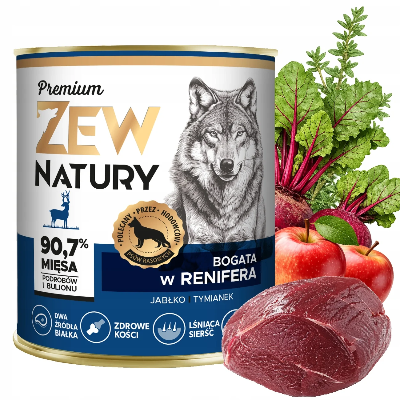 Zew Natury Premium renifer 800 g