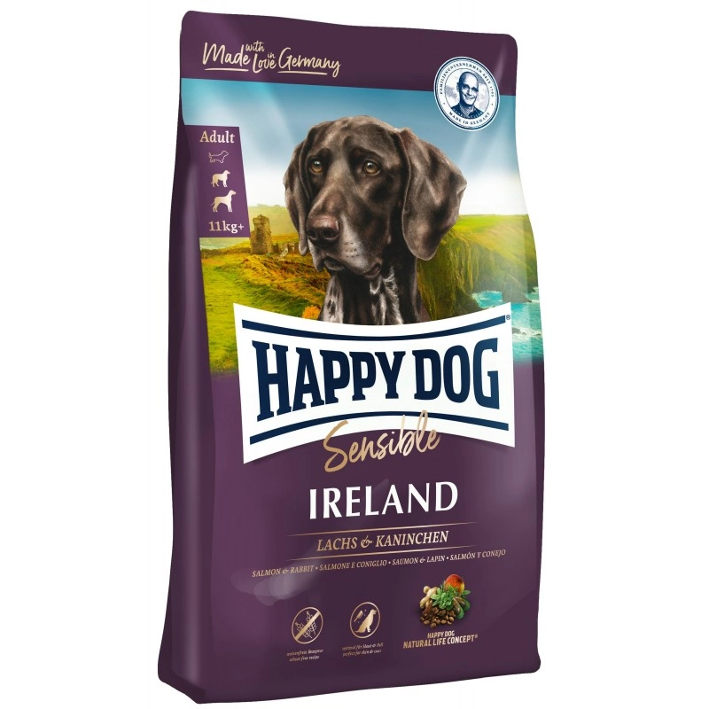 Happy Dog Sensible królik, łosoś adult 12,5 kg