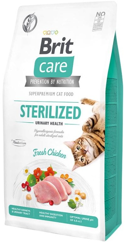 Brit Care Sterilised Urinary kurczak adult 2 kg