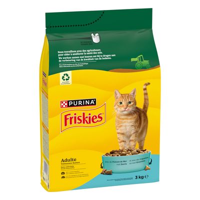 Purina Friskies ryby adult 3 kg × 3