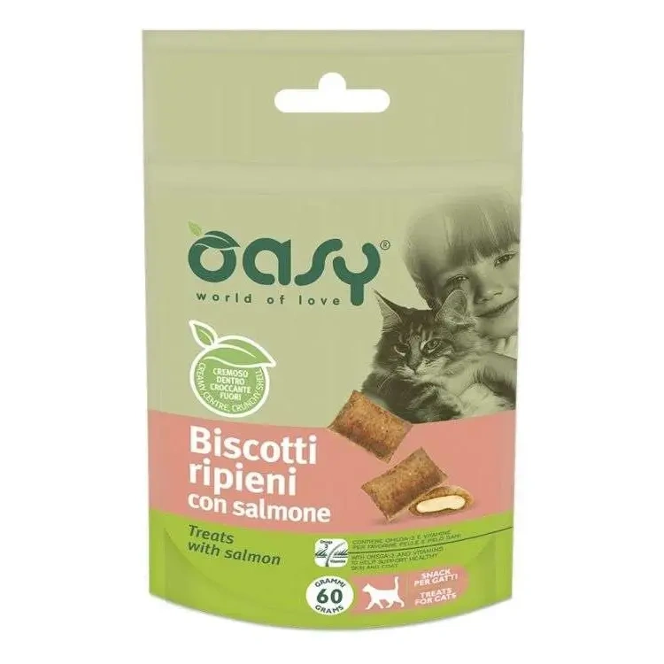 Oasy łosoś adult 60 g
