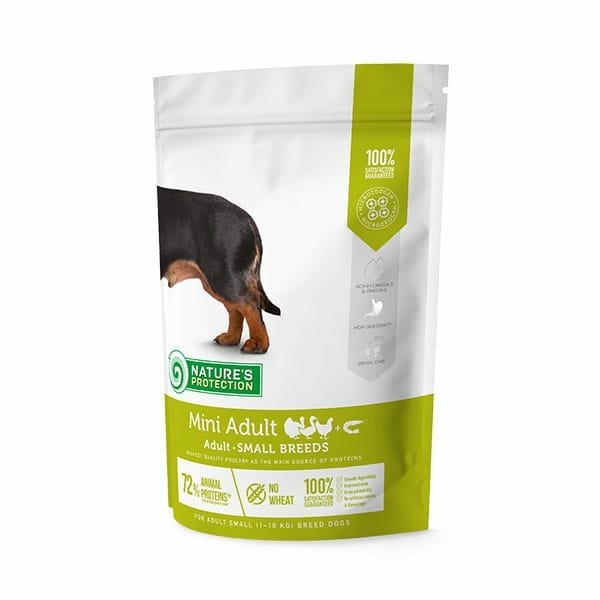 Nature's Protection Mini drób, kryl adult małe rasy 500 g