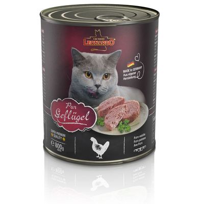Leonardo All Meat Sensitive drób pasztet 800 g × 6