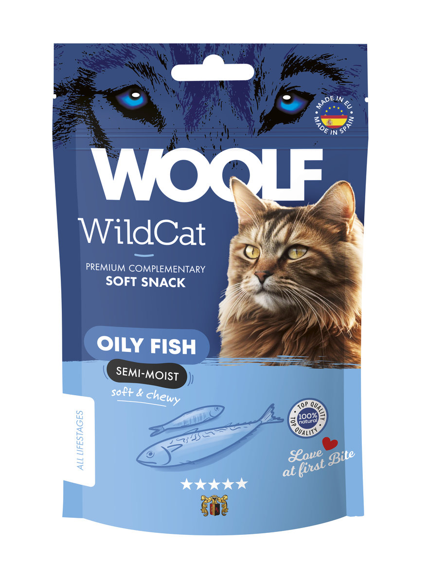 Woolf WildCat makrela półwilgotne 50 g
