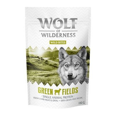 Wolf of Wilderness Wild Bites jagnięcina 180 g