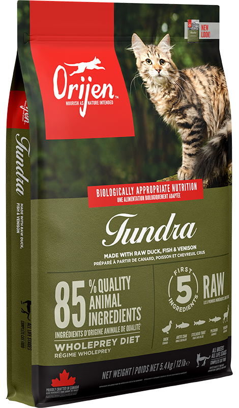 Orijen Tundra baranina, dzik, golec zwyczajny, jeleń, kaczka, koźlina 5,4 kg