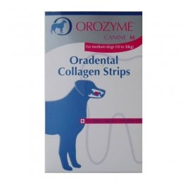 Orozyme Dental Collagen Strips średnie rasy 141 g