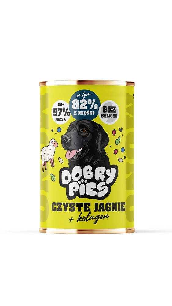 Dobry Pies Mono jagnięcina 400 g