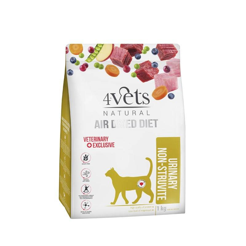 4Vets Natural Air Dried Diet Urinary 1 kg