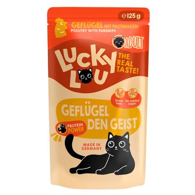 Lucky Lou drób adult 125 g × 16