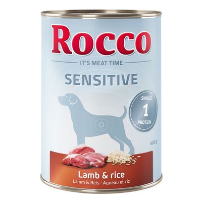 Rocco jagnięcina z ryżem adult 400 g × 6