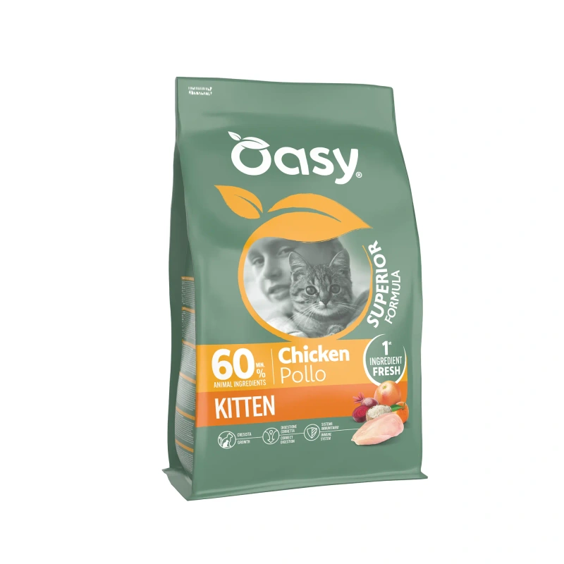 Oasy Superior kurczak kitten 300 g