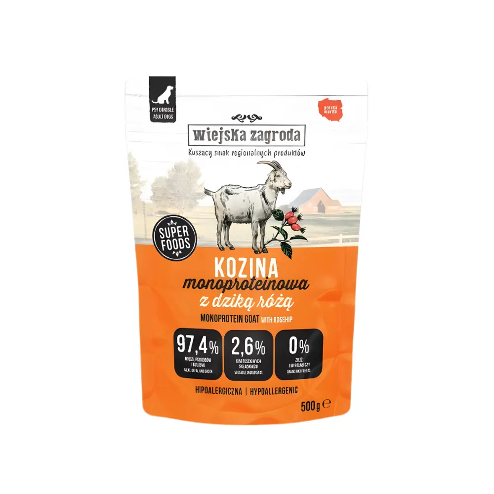 Wiejska Zagroda Mono kozina adult 500 g