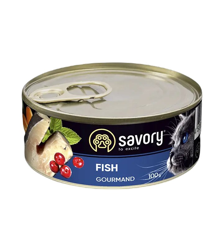 Savory ryba pasztet adult 100 g