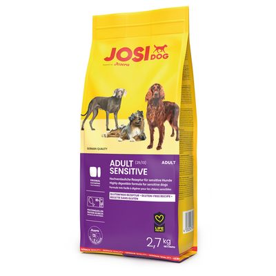 Josera JosiDog kurczak adult 2.7 kg × 2