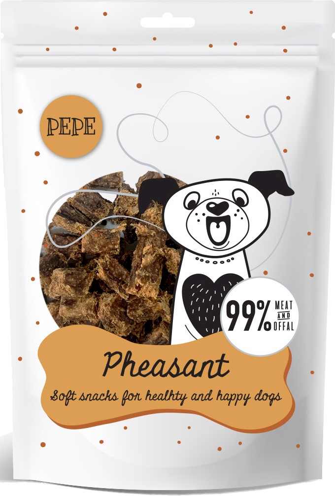 Paka Zwierzaka Pepe bażant 70 g