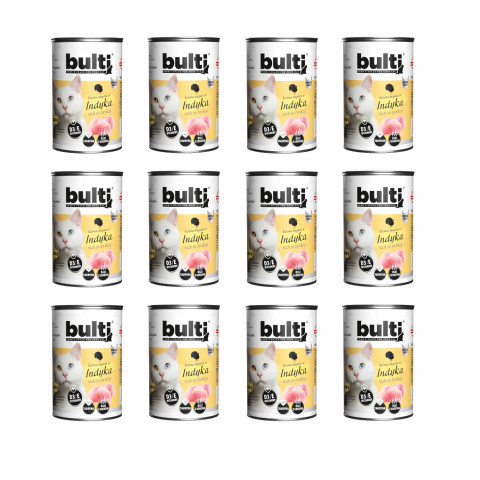 Bult Mielonka indyk pasztet adult 400 g × 12