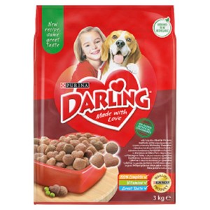 Purina Darling wołowina, kurczak adult 3 kg
