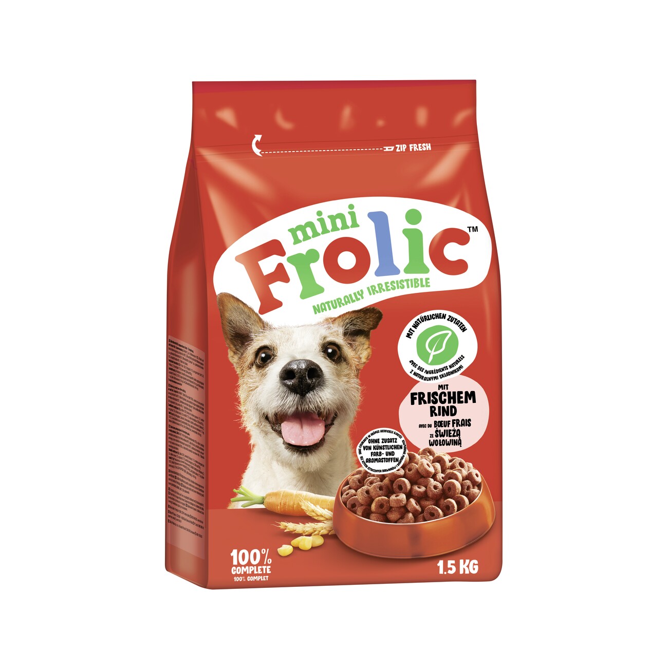Frolic Mini wołowina małe rasy 1,5 kg