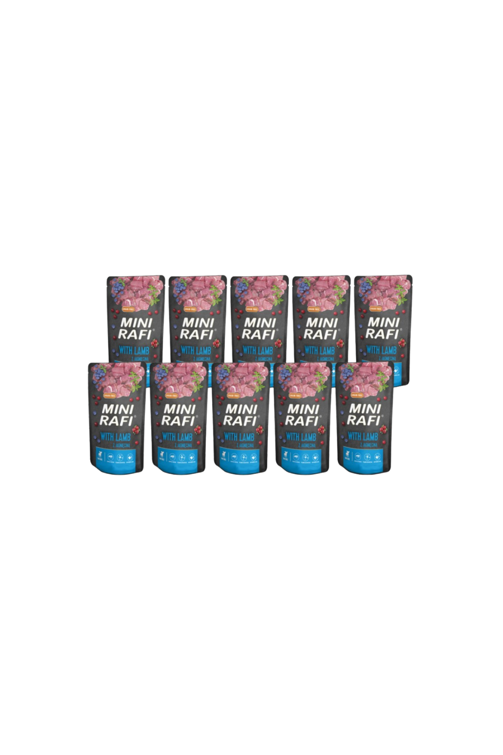 Dolina Noteci Mini Rafi jagnięcina adult małe rasy 150 g × 10