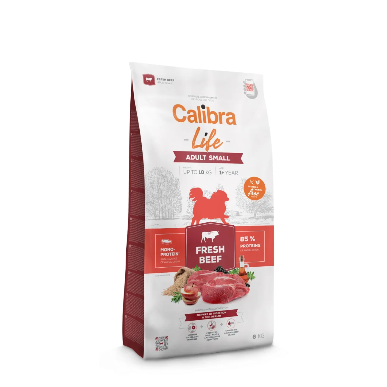 Calibra Dog Life wołowina adult małe rasy 6 kg