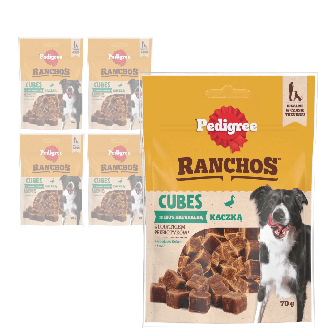 Pedigree Ranchos kaczka 70 g × 5
