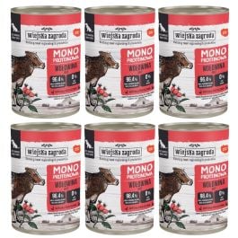 Wiejska Zagroda Monobiałkowa wołowina adult 400 g × 6