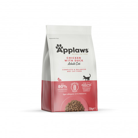 Applaws Adult Cat kurczak, kaczka 7,5 kg