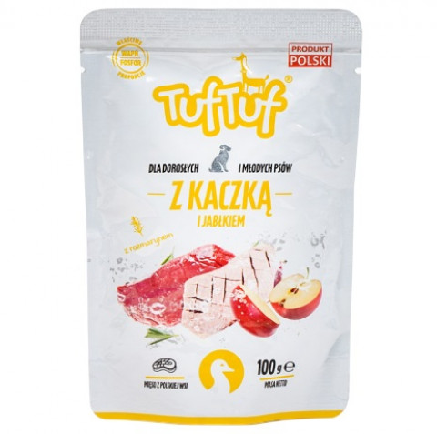 Bult Tuf Tuf kaczka z jabłkiem 100 g