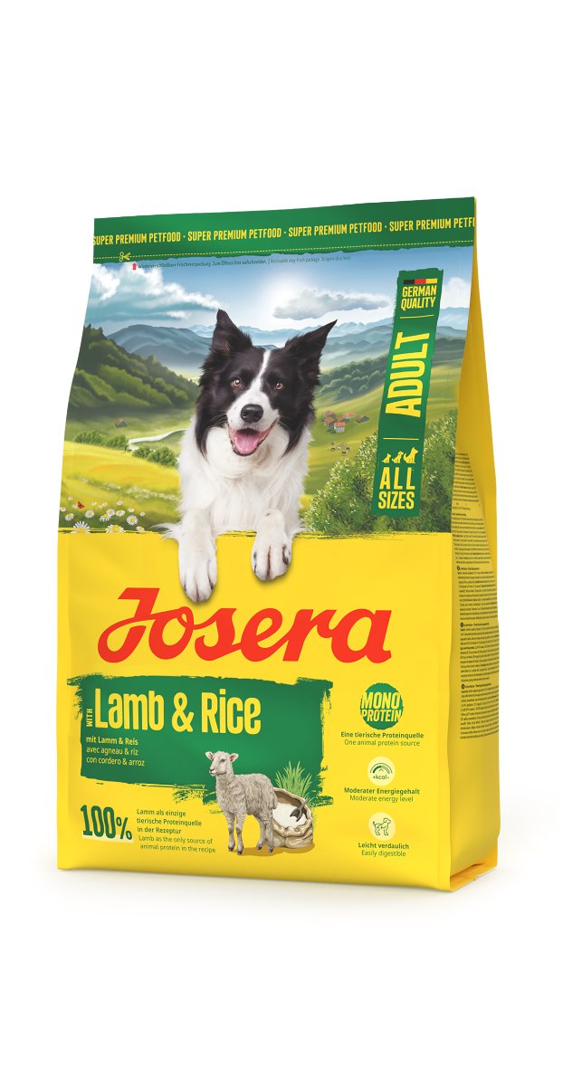 Josera jagnięcina z ryżem adult 900 g × 5