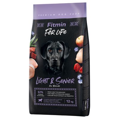 Fitmin Dog for Life kurczak senior 12 kg × 2