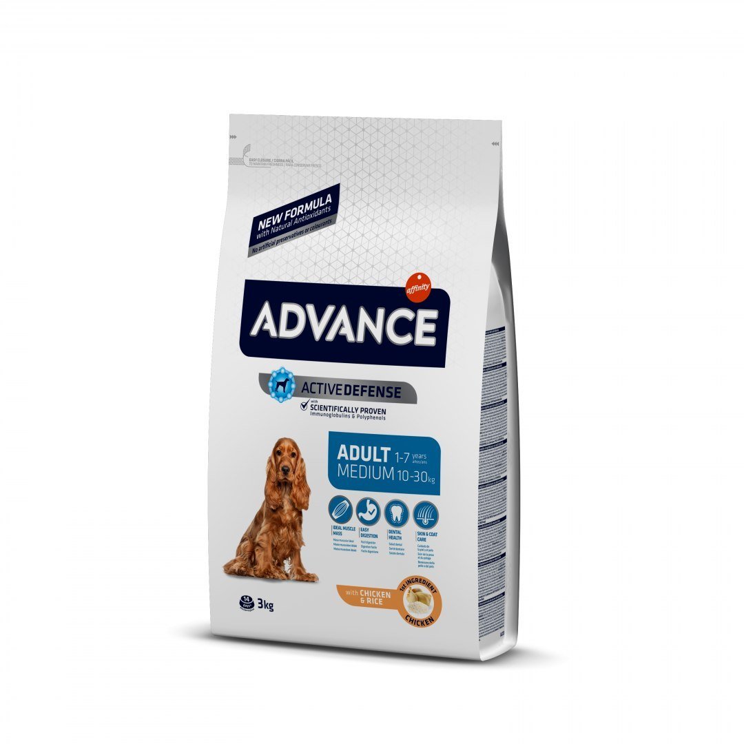 Advance kurczak adult średnie rasy 3 kg