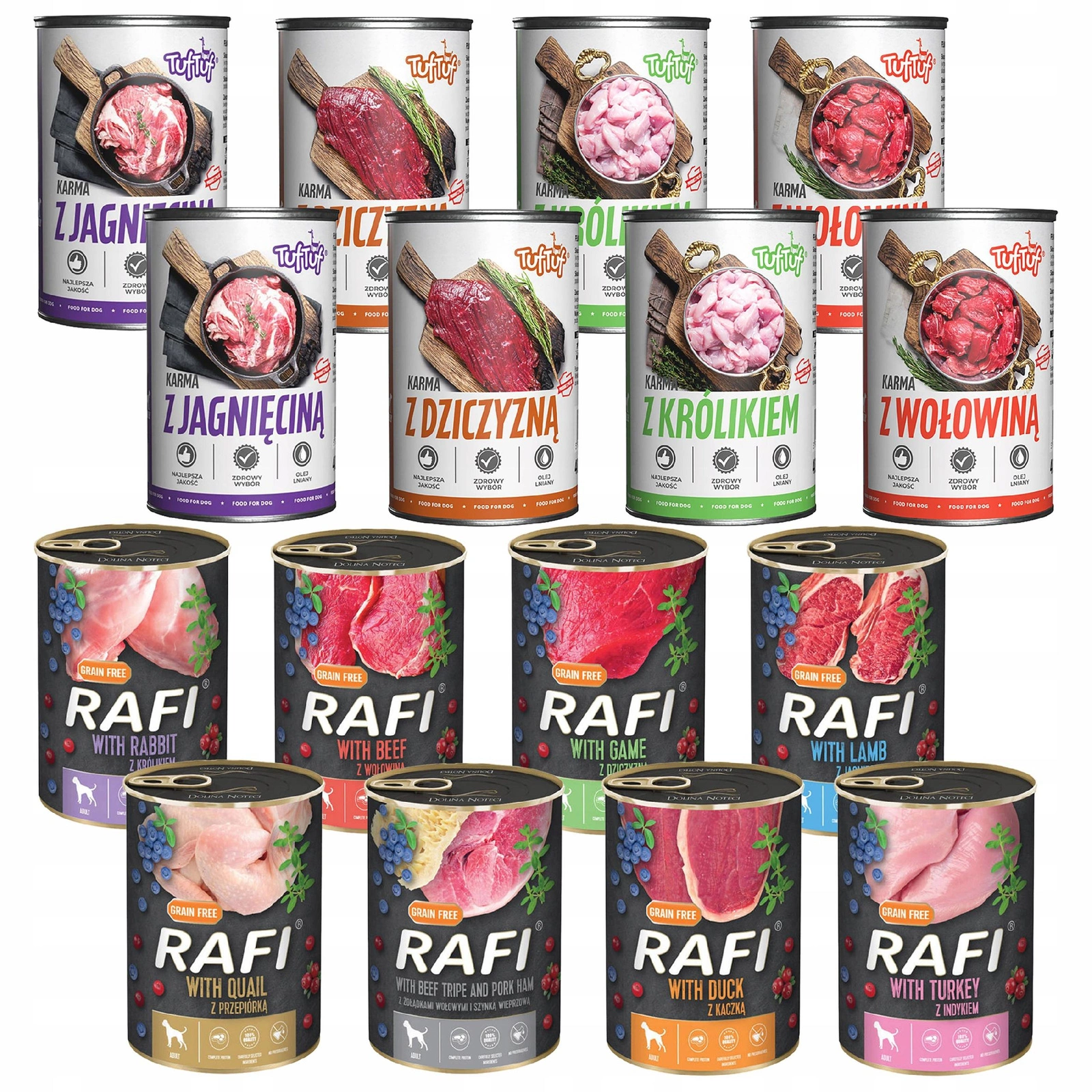 Rafi Tuf Tuf 400 g × 16