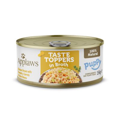 Applaws Taste Toppers kurczak z warzywami junior 156 g × 6