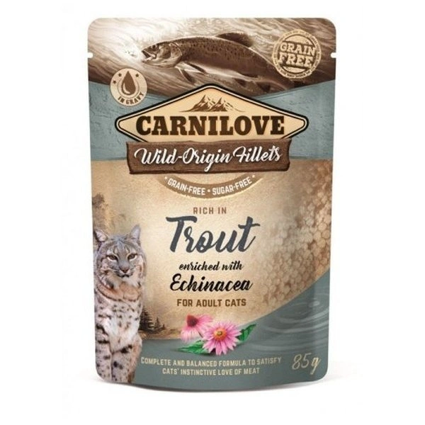 Carnilove pstrąg w bulionie adult 85 g