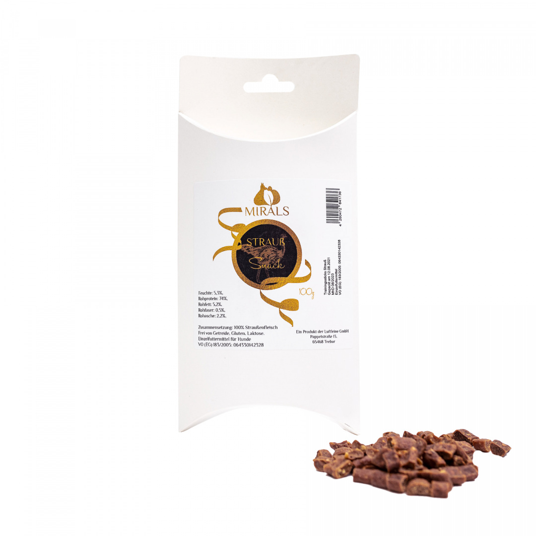 Mirals Strauss Snack struś 100 g