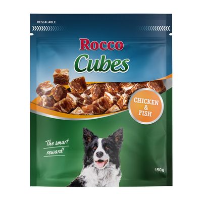 Rocco Cubes kurczak, ryba 150 g × 12