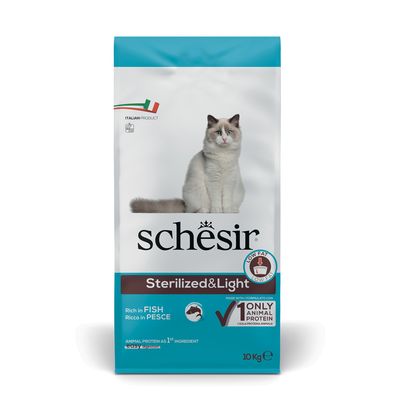 Schesir Sterilised ryba adult 10 kg