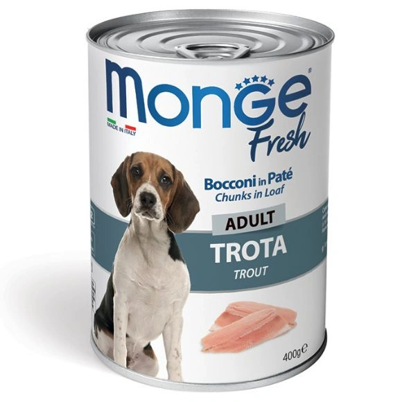 Monge Fresh pstrąg adult 400 g