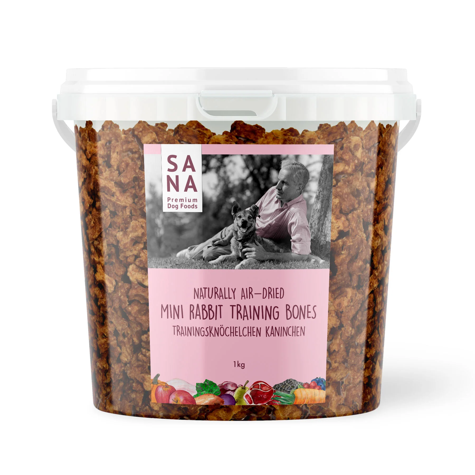 Sanadog Mini Bones królik małe rasy 1 kg