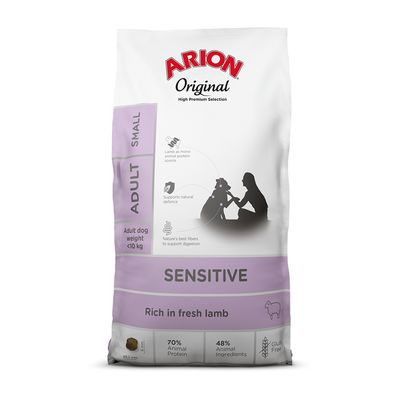 Arion Original jagnięcina adult małe rasy 7 kg × 2
