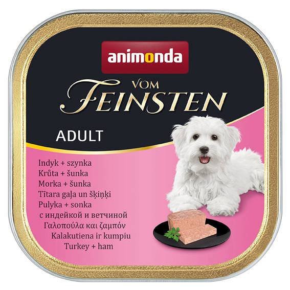 Animonda Vom Feinsten Gourmet Centre indyk, szynka adult 150 g