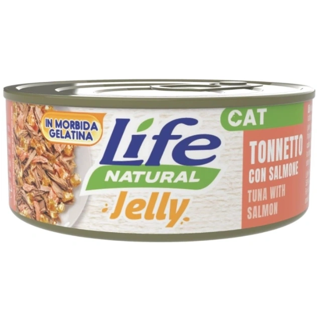 Life Dog Jelly tuńczyk, łosoś w galaretce adult 70 g